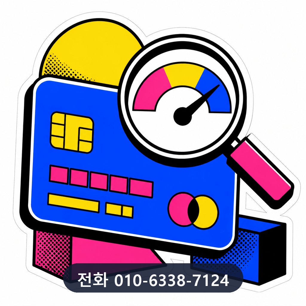 부산 카드깡 한도 확인 이미지 · 문의 010-6338-7124